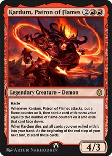 Kardum, Patron of Flames - Alchemy Horizons: Baldur's Gate