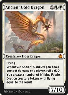 Ancient Gold Dragon - Alchemy Horizons: Baldur's Gate