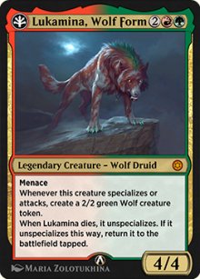 Lukamina, Wolf Form - Alchemy Horizons: Baldur's Gate