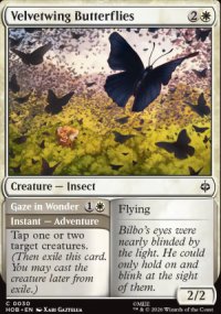 Velvetwing Butterflies - The Hobbit