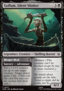 Gollum, Silent Slinker - The Hobbit