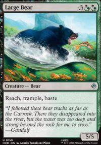 Large Bear - The Hobbit