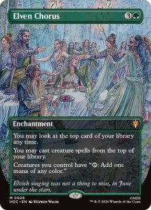 Elven Chorus - The Hobbit Commander Decks