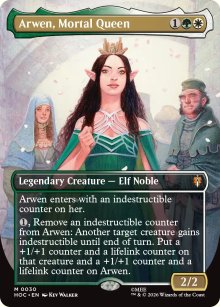 Arwen, Mortal Queen - The Hobbit Commander Decks