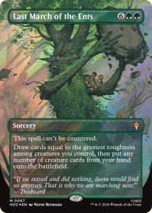 Last March of the Ents - The Hobbit Commander Decks