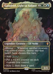 Galadriel, Light of Valinor - The Hobbit Commander Decks