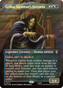Gr�ma, Saruman's Footman - The Hobbit Commander Decks