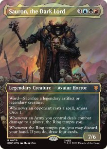 Sauron, the Dark Lord - the Hobbit Commander Decks
