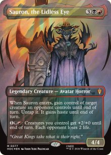Sauron, the Lidless Eye - The Hobbit Commander Decks