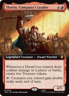 Thorin, Company's Leader - The Hobbit Commander Decks