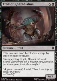 Troll of Khazad-d�m - The Hobbit Commander Decks