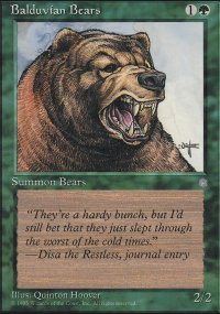 Balduvian Bears - Ice Age