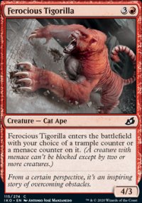 Ferocious Tigorilla - Ikoria Lair of Behemoths