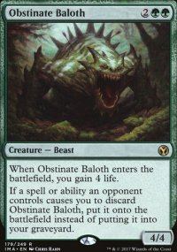 Obstinate Baloth - Iconic Masters