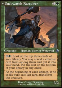 Duskwatch Recruiter 3 - Innistrad Remastered