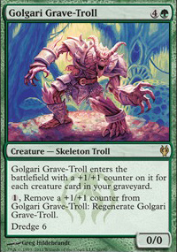 Golgari Grave-Troll - Izzet vs. Golgari