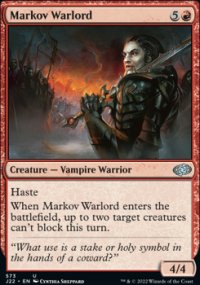 Markov Warlord - Jumpstart 2022