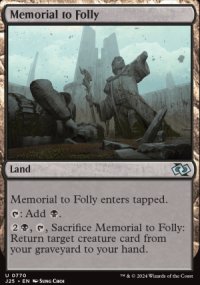 Memorial to Folly - Jumpstart 2025