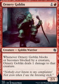 Ornery Goblin - Jumpstart