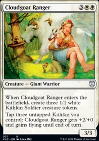 Cloudgoat Ranger - Kaldheim Commander Decks