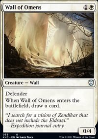 Wall of Omens - Kaldheim Commander Decks