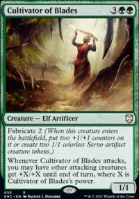 Cultivator of Blades - Kaldheim Commander Decks