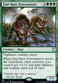 End-Raze Forerunners - Kaldheim Commander Decks