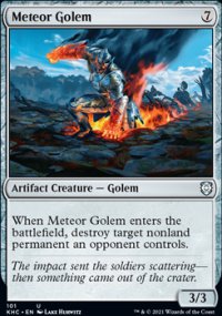 Meteor Golem - Kaldheim Commander Decks