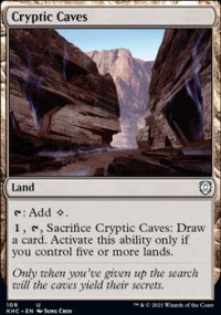 Cryptic Caves - Kaldheim Commander Decks
