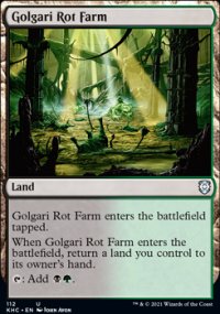 Golgari Rot Farm - Kaldheim Commander Decks