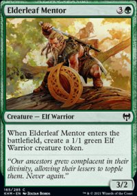 Elderleaf Mentor - Kaldheim