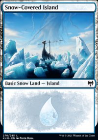 Snow-Covered Island 1 - Kaldheim