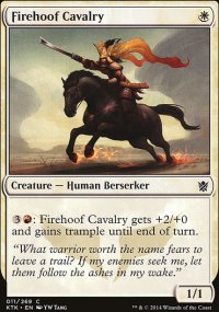 Firehoof Cavalry - Khans of Tarkir