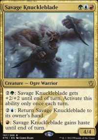 Savage Knuckleblade - Khans of Tarkir