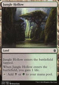 Jungle Hollow - Khans of Tarkir