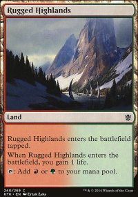 Rugged Highlands - Khans of Tarkir