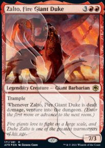 Zalto, Fire Giant Duke - D&D Forgotten Realms - Ampersand Promos
