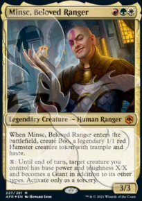 Minsc, Beloved Ranger - D&D Forgotten Realms - Ampersand Promos