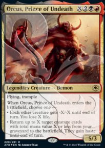 Orcus, Prince of Undeath - D&D Forgotten Realms - Ampersand Promos