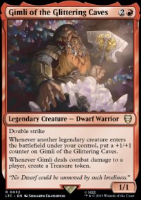 Gimli of the Glittering Caves - The Lord of the Rings Commander Decks