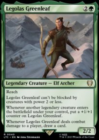 Legolas Greenleaf - The Lord of the Rings Commander Decks