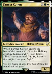 Farmer Cotton - The Lord of the Rings Commander Decks