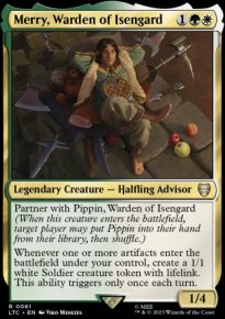 Merry, Warden of Isengard - The Lord of the Rings Commander Decks