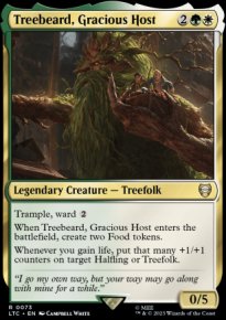 Treebeard, Gracious Host - The Lord of the Rings Commander Decks