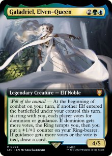 Galadriel, Elven-Queen - The Lord of the Rings Commander Decks