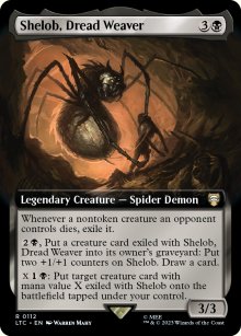 Shelob, Dread Weaver 2 - The Lord of the Rings Commander Decks