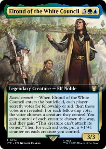 Elrond of the White Council - The Lord of the Rings Commander Decks