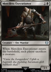 Merciless Executioner - The Lord of the Rings Commander Decks