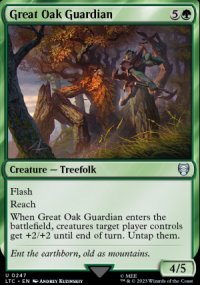 Great Oak Guardian - The Lord of the Rings Commander Decks