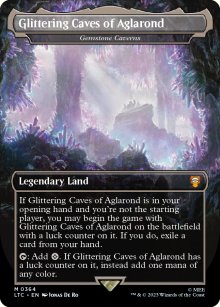 Gemstone Caverns - The Lord of the Rings Commander Decks